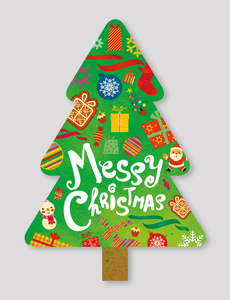 Church Flyer Design and Print: Messy Christmas