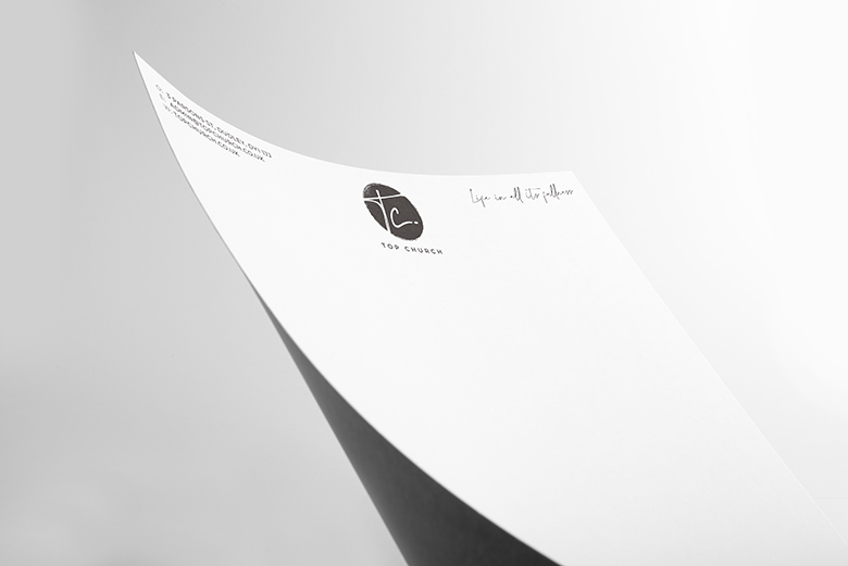 Church Letterhead Design and Print: Top Church